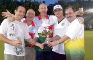 Lawn Bowls Cup Champion