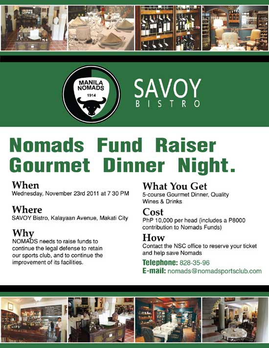 Fund-raising Gourmet Night